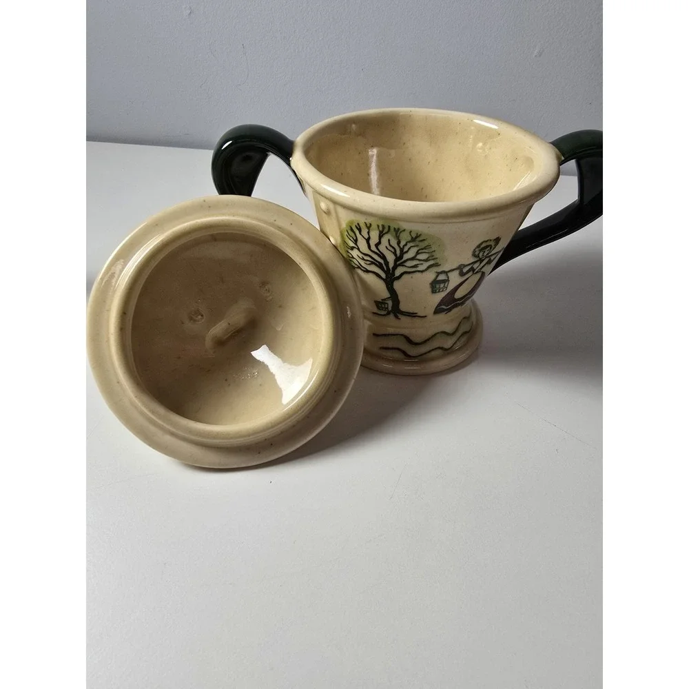 Metlox Poppytrail Homestead Provincial Creamer and Sugar Bowl With‎ Lid